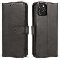 Magnet Case husă elegantă husa husă cu clapetă și funcție stand Motorola Moto G100 / Edge S negru