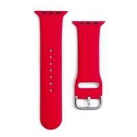 strap Curea de silicon APS banda de silicon APS pentru ceasul 8 / 7 / 6 / 6 / 5 / 4 / 4 / 3 / 3 / 2 / SE (45 / 44 / 42mm) brățară de ceas roșu