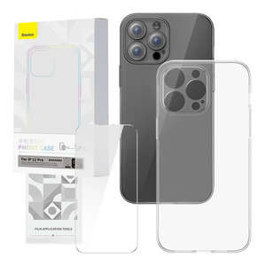 Kit de protecție Baseus Corning transparent husa și folie sticla pentru iPhone 12 Pro
