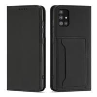 Magnet Card Case husa pentru Xiaomi Redmi Notă 11 card portofel carte de caz carte de titular negru