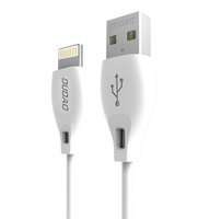Cablu Dudao cablu USB / Lightning 2.4A 1m alb (L4L 1m alb)