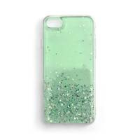 Case Wozinsky Star Glitter Shining Cover for Samsung Galaxy M31s green