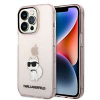 Husa Karl Lagerfeld iPhone 14 Pro 6.1" roz/roz tarecase Ikonik Choupette
