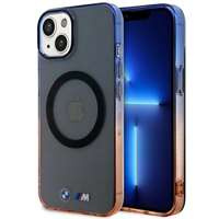 Husa iPhonecase BMW BMHMP14SHTGE 14 6.1" gri/gri gri cu gradație tare pentru bara de protecție Gradient MagSafe