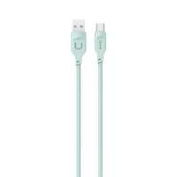 Cablu USAMS USB-C PD USB-C încărcare rapidă 1,2 m 6A Lithe Series verde/verde SJ568USB04 (US-SJ568)