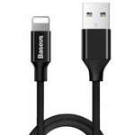 Baseus Yiven USB / Lightning Cable with Material Braid 1,2M black (CALYW-01)