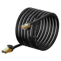 Baseus cablu Speed Seven rețea de mare viteză RJ45 10Gbps 8m negru (WKJS010601)