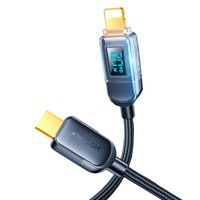 cablu display-uriJoyroom USB C - Lightning 20W cu putere de încărcare de 1,2 m negru (S-CL020A4)