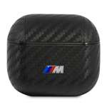 Husa BMW BMA3WMPUCA AirPods 3 negru / negru PU Carbon M Collection