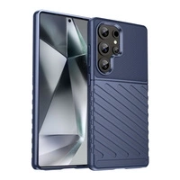 Husa Thunder Case pentru husa blindata din silicon Samsung Galaxy S25 Ultra - albastra