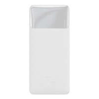 Baseus display-uri cablu Bipow powerbank cu m 30000mAh 15W alb (Overseas Edition) + USB-A - Micro USB 0.25m alb (PPBD050202)