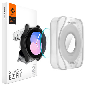 Folie sticla Spigen GLAS.TR "EZ-FIT" pACHET DE 2 BUCĂȚI Galaxy Watch 4 / 5 (40 MM)