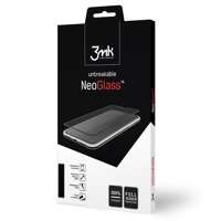 Szkło Hibrid 3mk Apple iPhone  SE 2020 SE 2022 Black NeoGlass