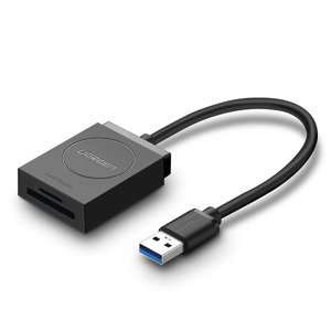 UGREEN Adaptor USB SD, cititor de carduri microSD (negru)
