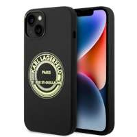 Husa Apple iPhone KARL LAGERFELD 14 Plus Silicone RSG Black Hardcase
