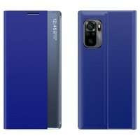 Somnul Case acoperă husa cu Smart Cover Xiaomi Redmi Redmi K40 Pro+ / K40 Pro / K40 / Poco F3 albastru