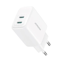 Joyroom JR-TCF12 încărcător de rețea 2x USB-C 20W PD / QC 3.0 - alb