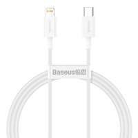 Baseus Superior Cable USB Type C - Lightning Power Delivery 20 W 1 m White (CATLYS-A02)