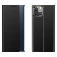 Somn ușor Case cover husa cu Smart Cover iPhone 13 mini negru