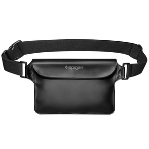 Husa Spigen A620 Geantă multifuncțională impermeabilă pentru șolduri WATERPROOF WAIST BAG NEGRU