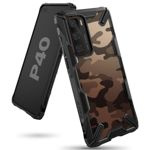 Husa RINGKE RINGKE Fusion X Huawei P40 Camo Black Case