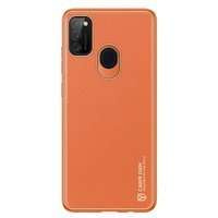 Dux Ducis Ducis Yolo carcasă elegantă din piele ecologică pentru Samsung Galaxy M30s portocaliu
