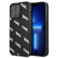Husa KARL LAGERFELD Apple iPhone  13 13 Pro Allover Black Hardcase