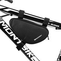 Geantă pentru cadru de bicicletă Wozinsky 1,5 L negru (WBB11BK)