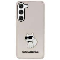 Husacase Karl Lagerfeld KLHCS23MHNCHTCP S23 Plus S916 roz/pink hard Ikonik Choupette Case