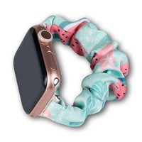 Bandă de material pentru ceasul 7 / 6 / 5 / 5 / 4 / 3 / 2 / SE (45 / 44 / 42mm) strap brățară de cauciuc brățară pepene verde