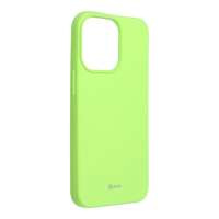 Husa Case iPhone Roar Colorful Jelly - pentru 13 Pro Lime