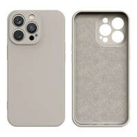 Husa case husa iPhonenou Silicon 14 Plus siliko acoperă bej Case
