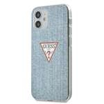 Case GUESS Apple iPhone 12 Mini Jeans Collection GUHCP12SPCUJULLB Blue Hardcase