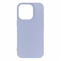 Liquid Silicone Case MagSafe pentru iPhone 16 Pro - lavandă