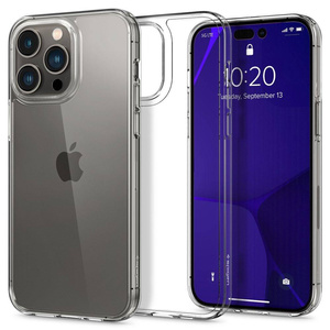 Husa Spigen iPhone Airskin Hybrid 14 Pro Max Crystal Clear