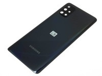 Capacul bateriei SAMSUNG Galaxy A71 A715 Negru Grad B