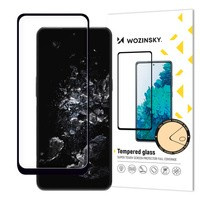 folie sticla ecran Wozinsky Full Glue Tempered Glass OnePlus 10T / OnePlus Ace Pro 9H peste tot cu ramă neagră
