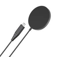 incarcator mag MagSafe iPhone Choetech wireless netic 15W la 12/13/14 negru (T518-F-BK)
