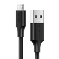 Cablu UGREEN UGREEN USB-A Micro USB QuickCharge 3.0 2.4A 0.25m negru