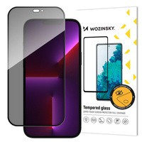 Wozinsky Privacy Glass folie sticla pentru iPhone 14 Pro cu filtru de confidențialitate anti-espionaj