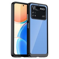 Case husa Spațiu exterior Xiaomi Poco M4 Pro caz cu cadru flexibil negru