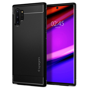 Husa SPIGEN Samsung Galaxy Note 10 Plus Samsung Galaxy Note 10 Plus Rugged Armor Black Black Case