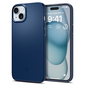 Husa Spigen Thin Fit iPhone 15 albastru marin Case