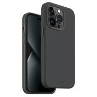 husa iPhone MagaRCUNIQ Lino Hue 14 Pro Max 6.7" click Încărcare gri/galben gri