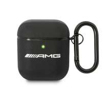 AMG AMA2SLWK Acoperire AirPods negru/negru Piele