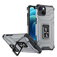 Inel de cristal Case hibrid blindat husa capac + magnetic suport iPhone 13 mini negru