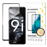 Wozinsky super-puternic folie sticla Full Glue pentru întregul ecran cu rama Case Friendly Oppo A76 / Oppo A36 / Realme 9i negru