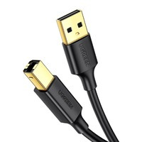 Ugreen cablu USB tip B către imprimantă (masculin) - USB 2.0 (masculin) 480 Mbps 1 m negru (US135 20846)