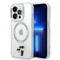 Husa iPhonecase Karl Lagerfeld 14 Pro Max 6.7" transparent IML NFT Karl&Choupette Karl&Choupette MagSafe