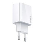 Incarcator USAMS 1xUSB-C T34 20W 5V-3A PD3.0 Încărcare rapidă Alb